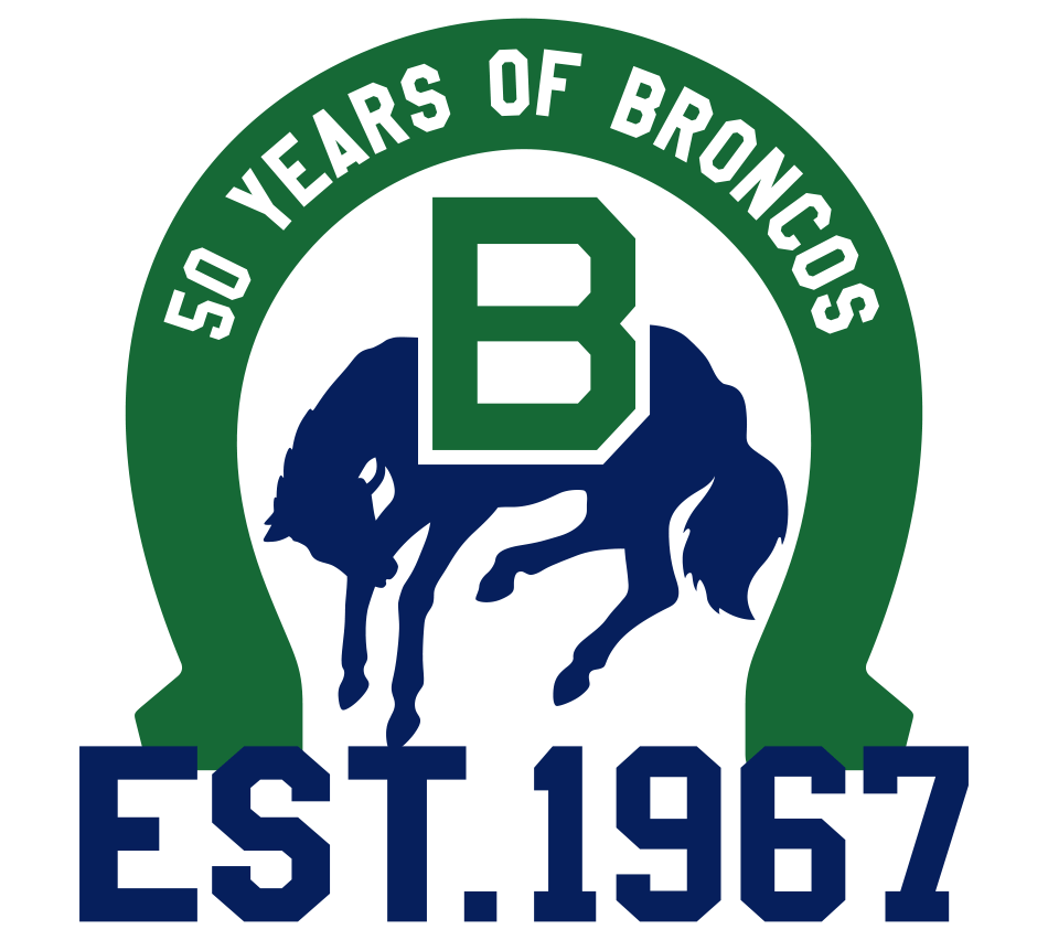 Swift Current Broncos 2017 Anniversary Logo iron on transfers for T-shirts